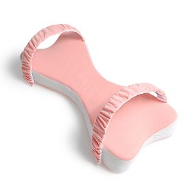 Dual-purpose Knee Pillow Sleep Footrest Cushion Pregnant Women Side Sleeping Memory Foam Leg Lock Pillow (Option: Pink-53 ï¿½ï¿½ 23 ï¿½ï¿½ 8cm)