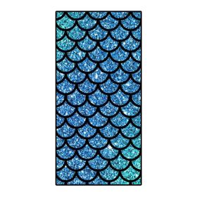 Microfiber Variety Bath Towel Towel Sea Stand Holiday Rectangular Sand Shawl 3D Printing (Option: MEIry01-75x150cm)