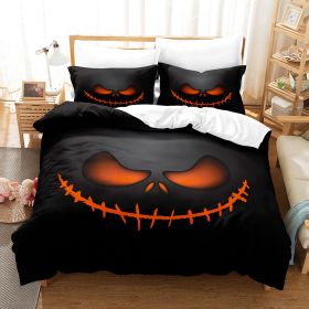 Halloween Series Bed Sheet Holiday Bedding Three-piece Set (Option: 6style-70 ï¿½ï¿½ 133)