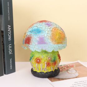 Family Fashion Colorful Table Lamp Desktop Decoration (Option: Big Foot Mushroom Table Lamp)