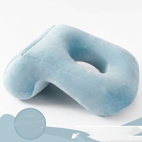 Office Artifact New Multi-functional Afternoon Nap Pillow (Option: Navy Blue-32x22x13cm)