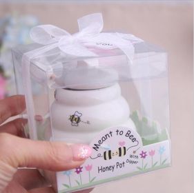 Creative Fashion Porcelain Sealed Seasoning Jar (Option: Gift Box)