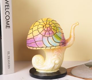 Family Fashion Colorful Table Lamp Desktop Decoration (Option: Colorful Snail Table Lamp)