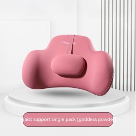 Car Memory Foam 3D Surround Neck Pillow (Option: Pink Waist Pillow)