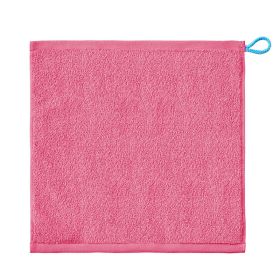 Children's Towel Pure Cotton White Solid Color (Option: Pink-34x33)