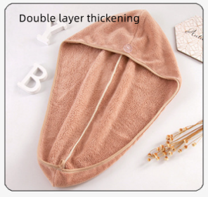 Water Absorption Quick Drying Double Sided Thickening (Option: Brown-Double layer thickening)