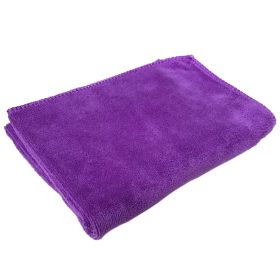 Car Cleaning Towel Sanding Absorbent Wash Car Wipes (Option: Purple-60x180cm)